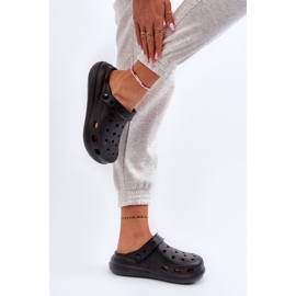 Flip-flops de damă negri Ilariana Foam negru 5