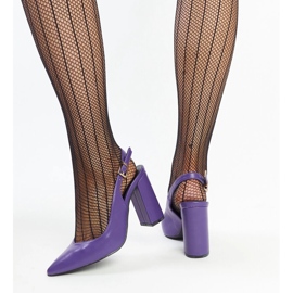 Pompe violet Wechsler cu vârf deschis 4