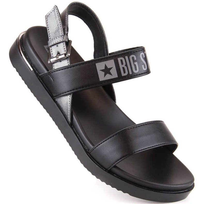 Sandale Big Star W LL274938 INT1856 negru 1