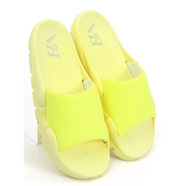 Papuci dama Wind Yellow galben 5