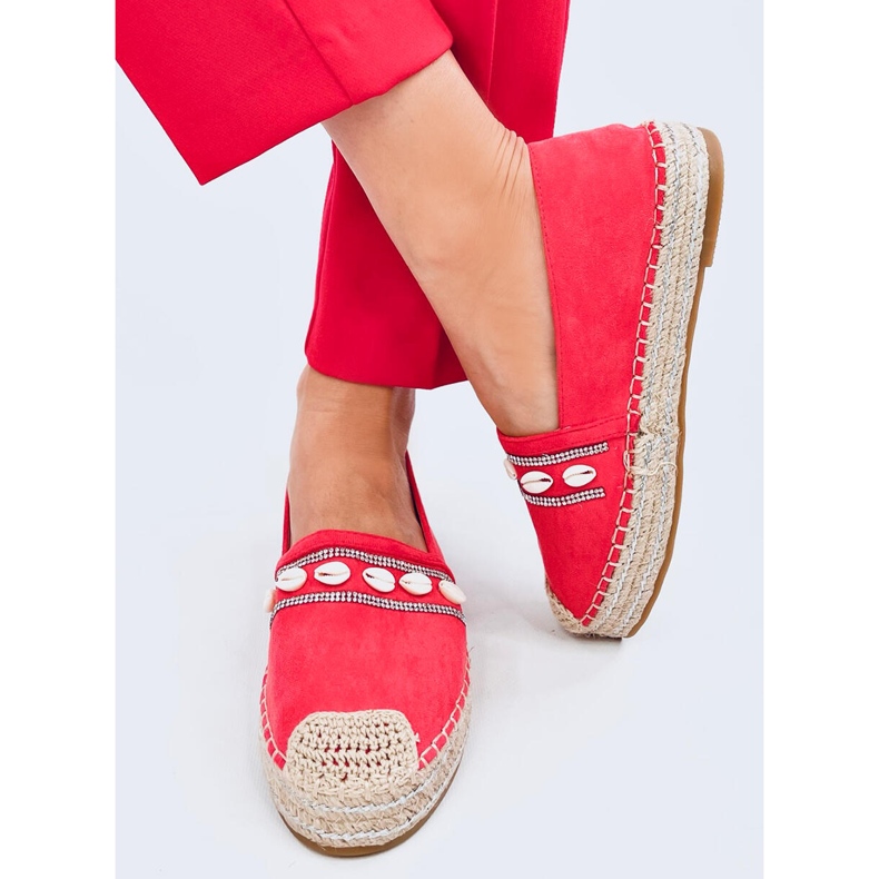 Espadrile Ocean Orange shell portocale 1