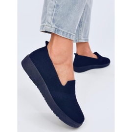 Tenisi tip șosetă Combe Navy albastru 2