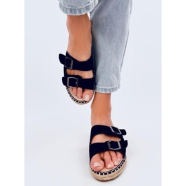 Espadrile Maina Black negru 1