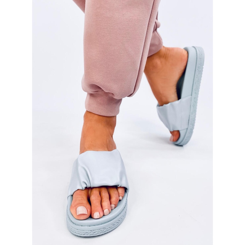 Papuci de damă Atissa Blue albastru 2