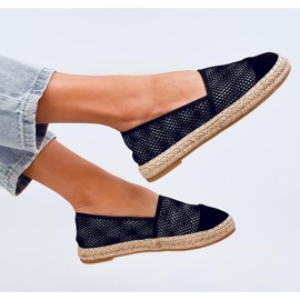 Espadrile dama Alika Black negru 2