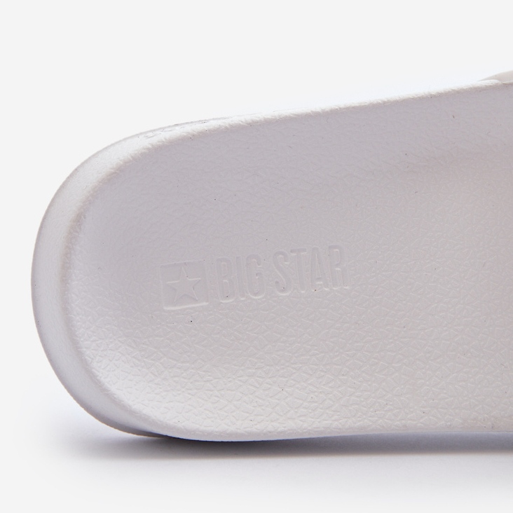 Flip-flops pentru bărbați Big Star NN174651 alb 1