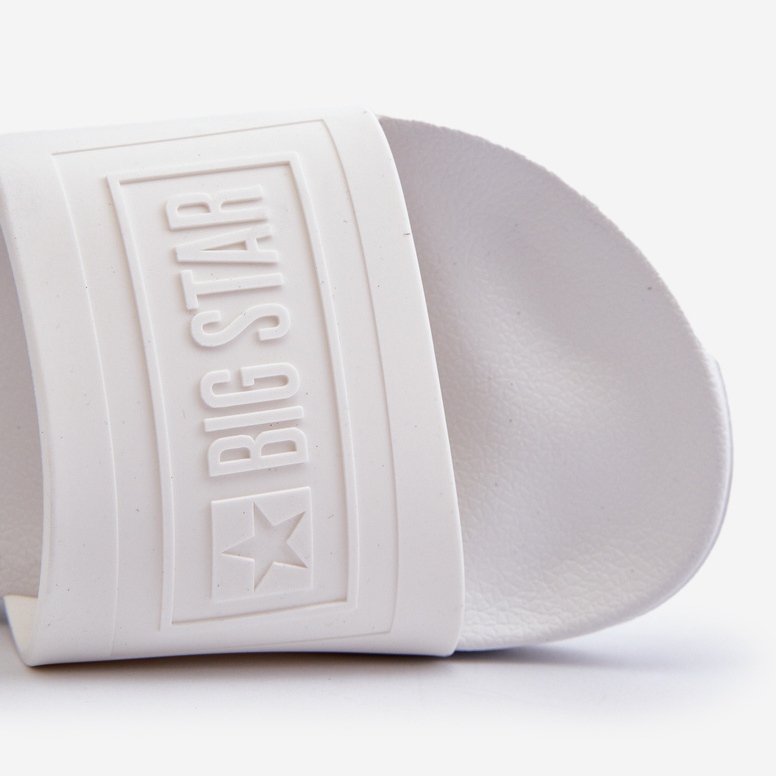 Flip-flops pentru bărbați Big Star NN174651 alb 2