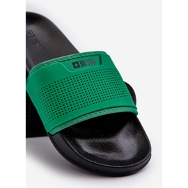 Flip-flops pentru bărbați ușoare Big Star NN174693 verde 2