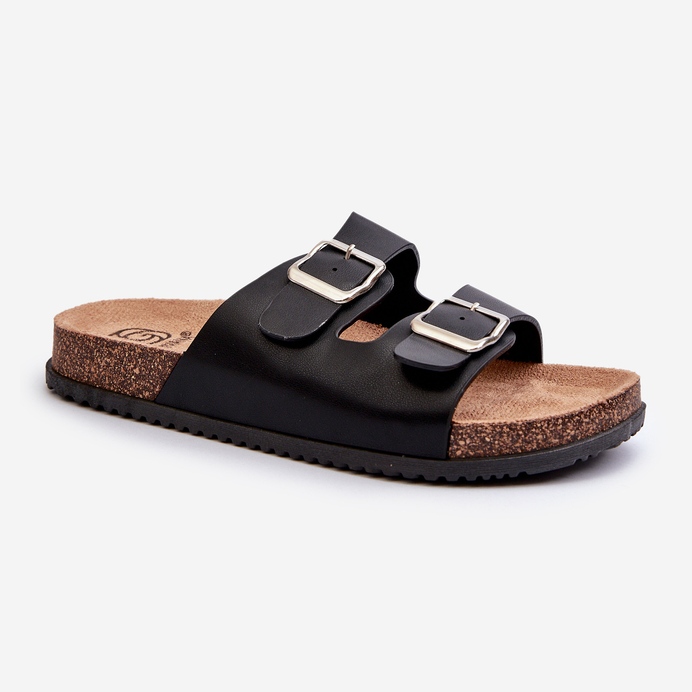Flip-flops Damă Cu Catarame Negru Oliena 1