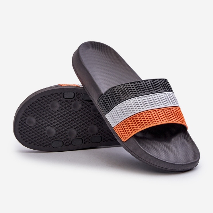 Flip-flops clasici pentru bărbați cu bretele Gri Sylri 1 Flip-flops clasici pentru bărbați cu bretele Gri Sylri 1