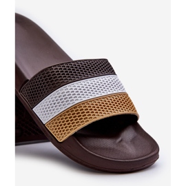 Flip-flops clasici pentru bărbați cu bretele, maro Sylri 2 Flip-flops clasici pentru bărbați cu bretele, maro Sylri 2