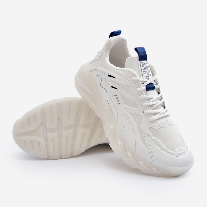 Pantofi sport pentru bărbați HI-POLY System Big Star NN174383 Alb 2