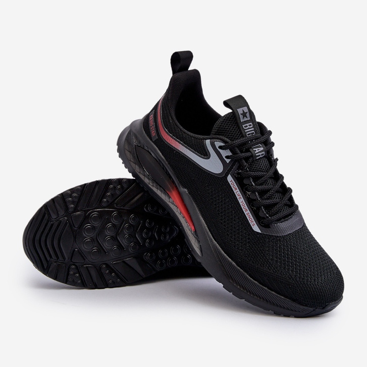Pantofi sport pentru bărbați HI-POLY System Big Star NN174373 Negru 1