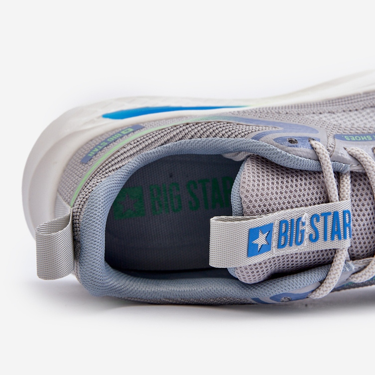 Pantofi sport pentru bărbați HI-POLY System Big Star NN174372 Gri 2