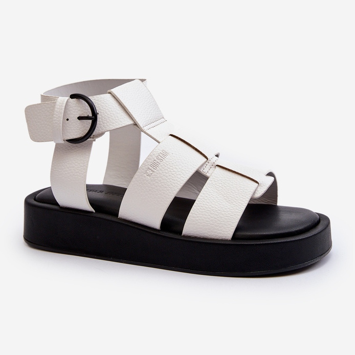 Sandale de damă Big Star NN274072 Albe 1