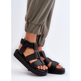 Sandale de damă Big Star NN274071 Negru 2