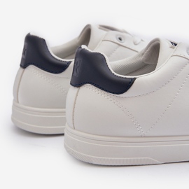 Pantofi pentru bărbați din piele ecologică Big Star NN174282 alb 1 Pantofi pentru bărbați din piele ecologică Big Star NN174282 alb 1