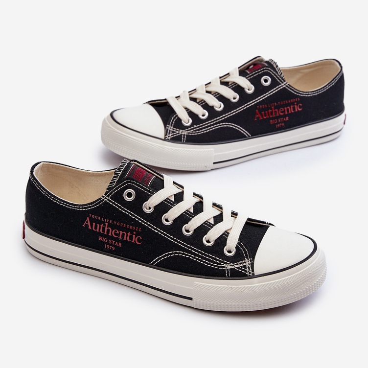 Pantofi bărbați Big Star NN174056 Negri negru 1