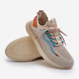 Pantofi sport pentru bărbați HI-POLY System Big Star NN174452 Bej 1