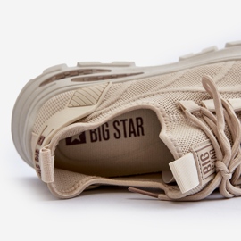 Pantofi HI-POLY System Big Star pentru bărbați NN174469 Bej 2