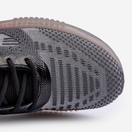 Pantofi sport pentru bărbați HI-POLY System Big Star NN174476 Negru gri 1