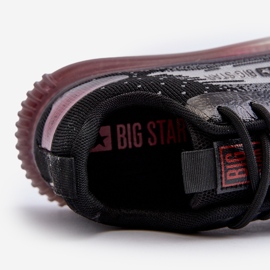 Pantofi sport pentru bărbați HI-POLY System Big Star NN174476 Negru gri 2