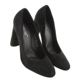 Pompe pe un stâlp oval le027p Negru 3