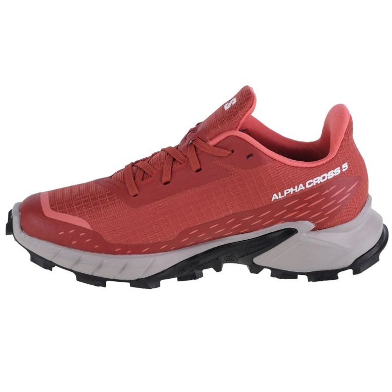 Pantofi de alergare Salomon Alphacross 5 W 473136 maro 1