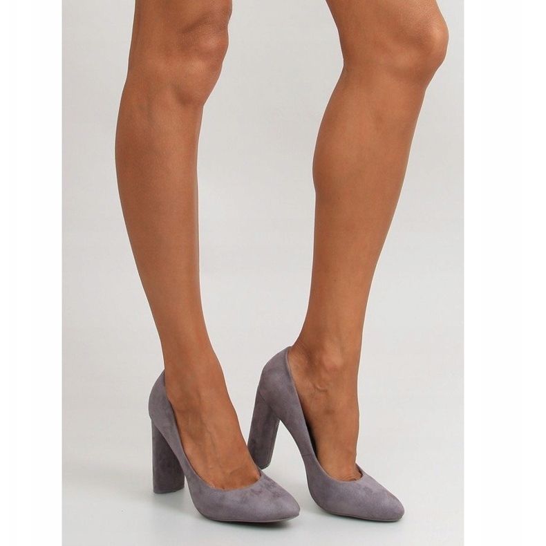 Pompe pe un stâlp oval le027p Gri 1