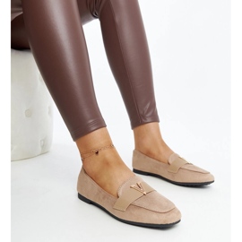 Mocasini maro cu decor Namal 1 Mocasini maro cu decor Namal 1