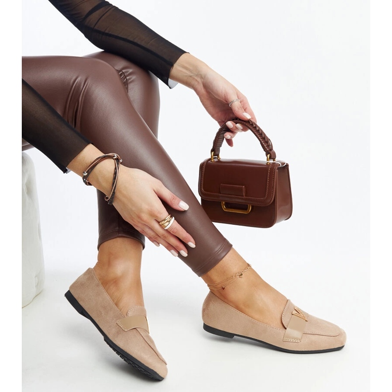 Mocasini maro cu decor Namal 2 Mocasini maro cu decor Namal 2