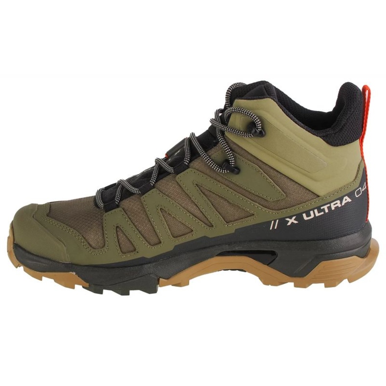 Pantofi Salomon X Ultra 4 Mid Gtx M 417398 verde 1