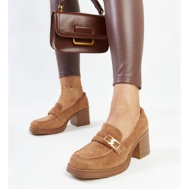 Pompe maro cu toc Aludra 1