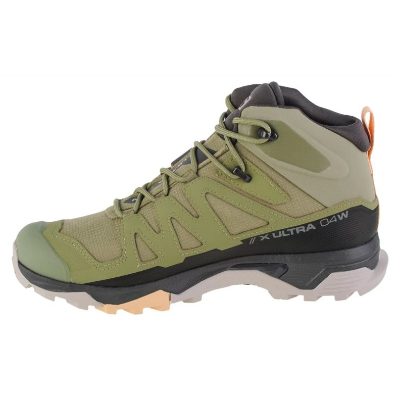 Pantofi Salomon X Ultra 4 Mid Gtx 416251 verde 1