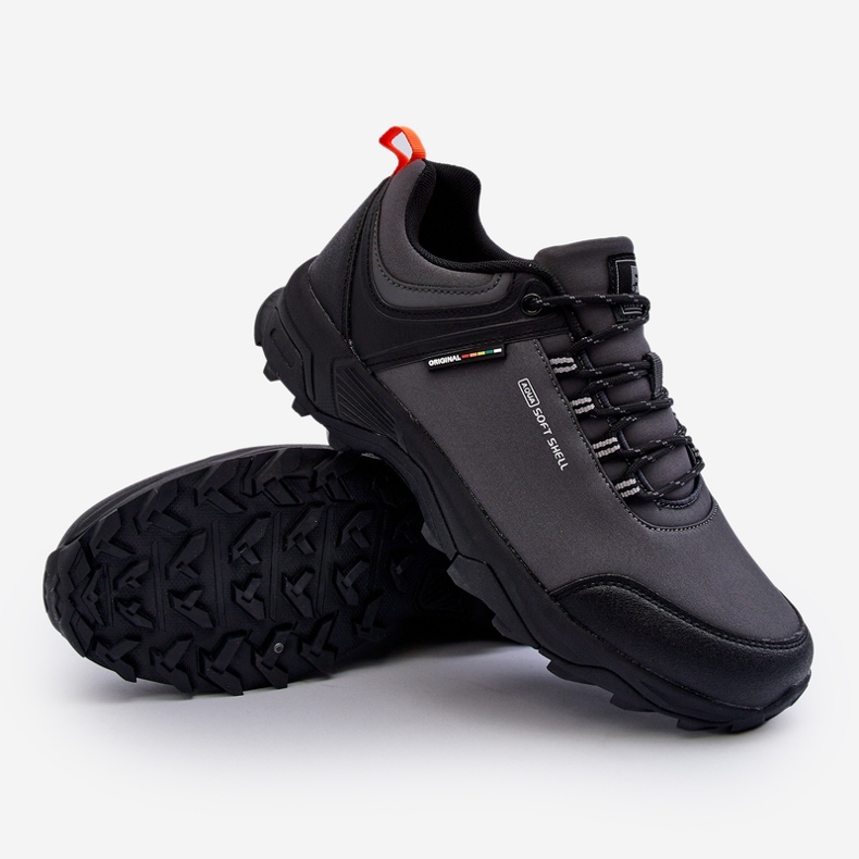 Pantofi de drumeție pentru bărbați gri McBraun 1