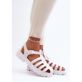 Sandale Roman de Spuma de dama Albe Gasaria 2