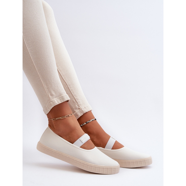 Pantofi de damă Big Star NN274601 Alb 2