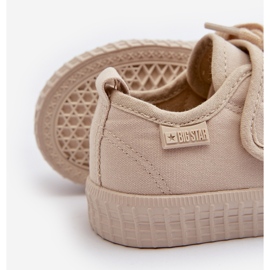 Tenisi copii HI-POLY System Big Star NN374017 Bej 1