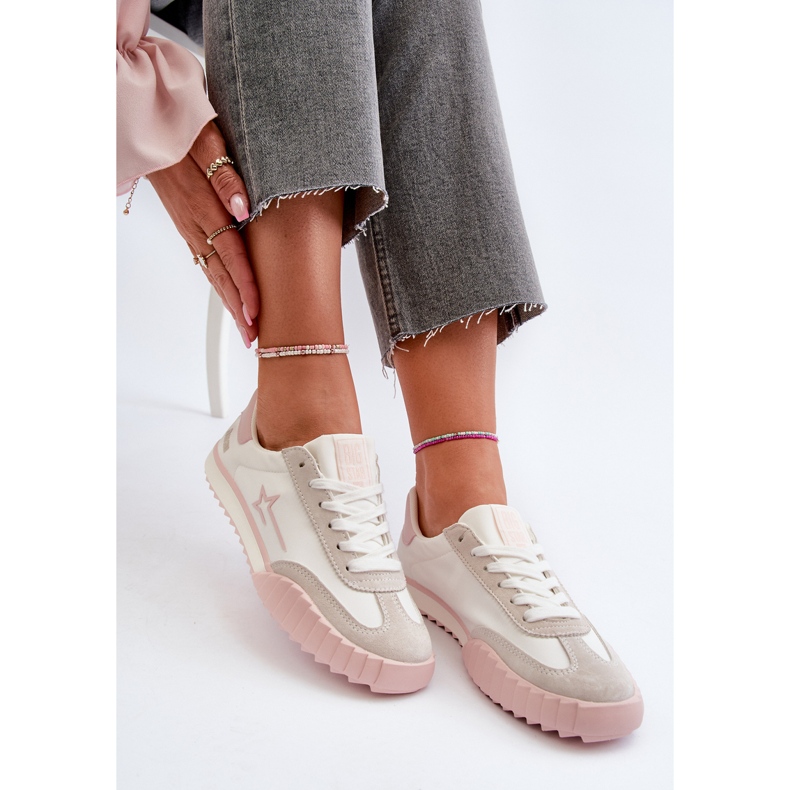 Pantofi de damă Big Star NN274868 Roz 2