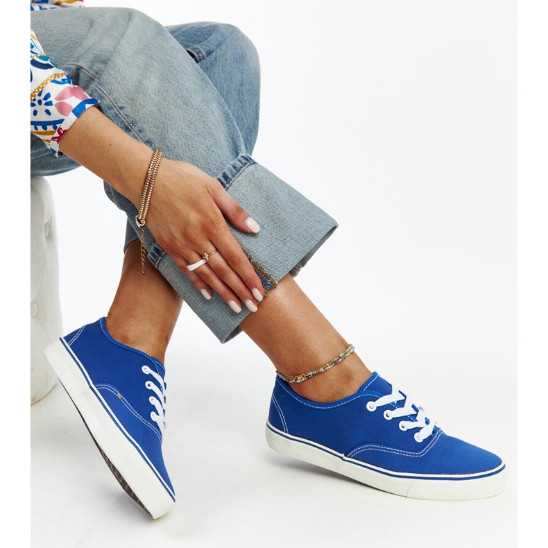 Adidasi clasici Erla albastri albastru 1