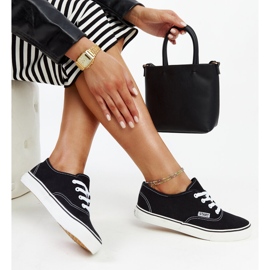 Tenisi negri clasici Erla negru 1 Tenisi negri clasici Erla negru 1