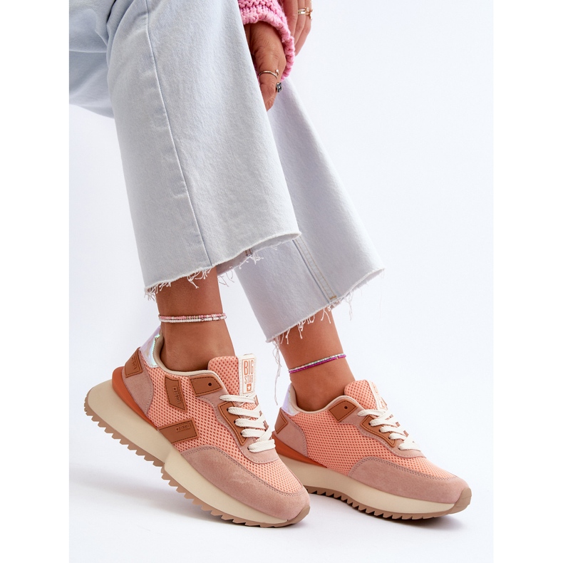 Pantofi de damă Big Star NN274976 Portocaliu portocale 2