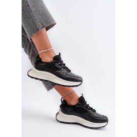 Pantofi de damă HI-POLY System Big Star NN274A106 Negri negru 1