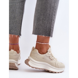 Pantofi de damă HI-POLY System Big Star NN274A105 Bej 1