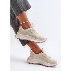 Pantofi de damă HI-POLY System Big Star NN274A105 Bej 2