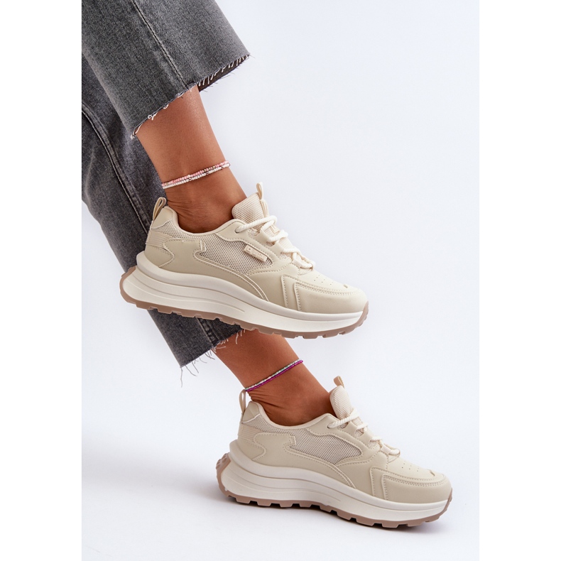 Pantofi de damă HI-POLY System Big Star NN274A105 Bej 2