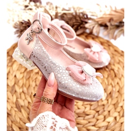 Apawwa Balerini pentru copii cu fundita roz 1