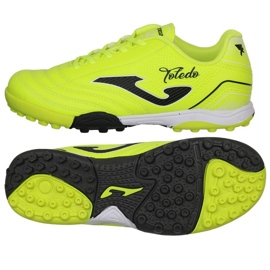 Pantofi de fotbal Joma Toledo 2409 Tf Jr TOJS2409TF galben 3