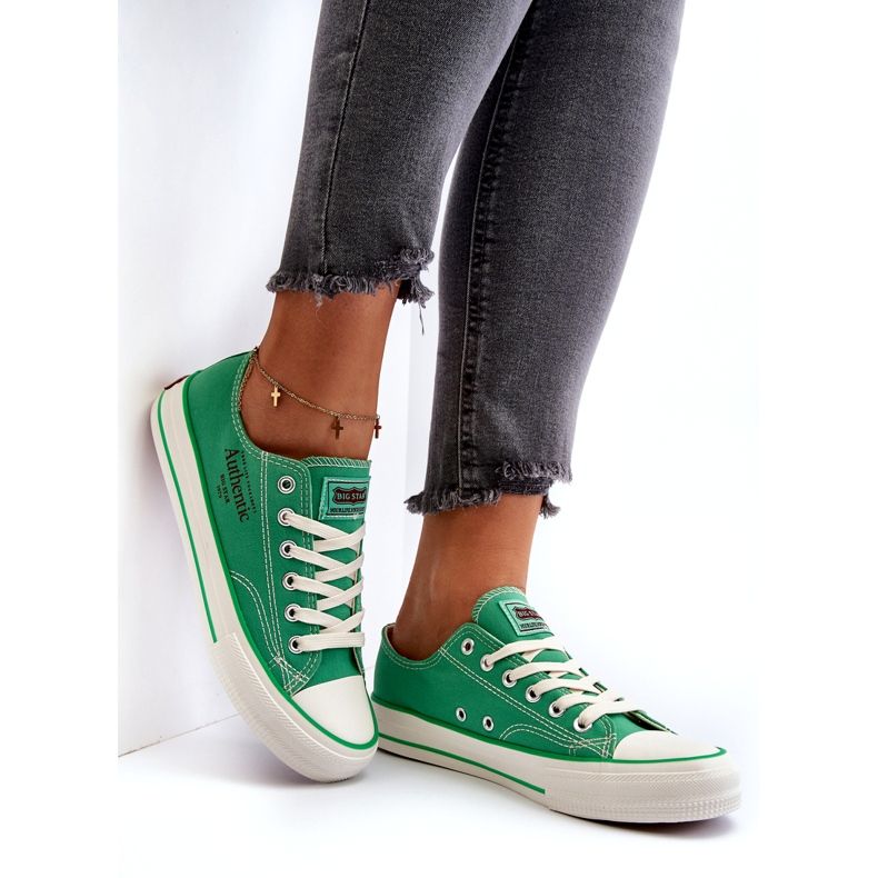 Pantofi de damă Big Star NN274240 Verde 2