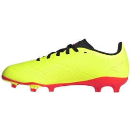 Pantofi de fotbal Adidas Predator League L Fg Jr IG7747 galben 1